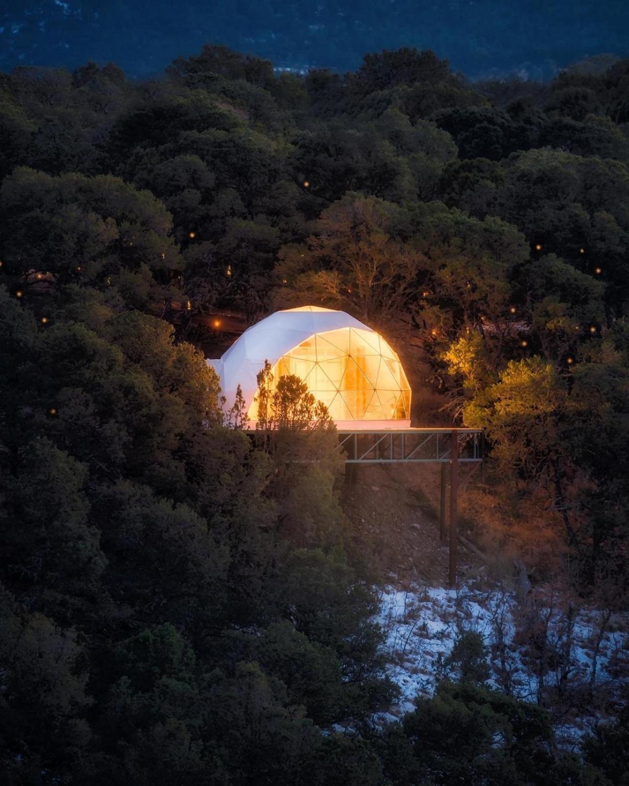 Zia Geo Dome At El Mistico Ranch, Glamping Villa Nogal Exterior photo