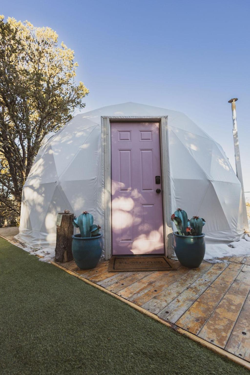 Zia Geo Dome At El Mistico Ranch, Glamping Villa Nogal Exterior photo