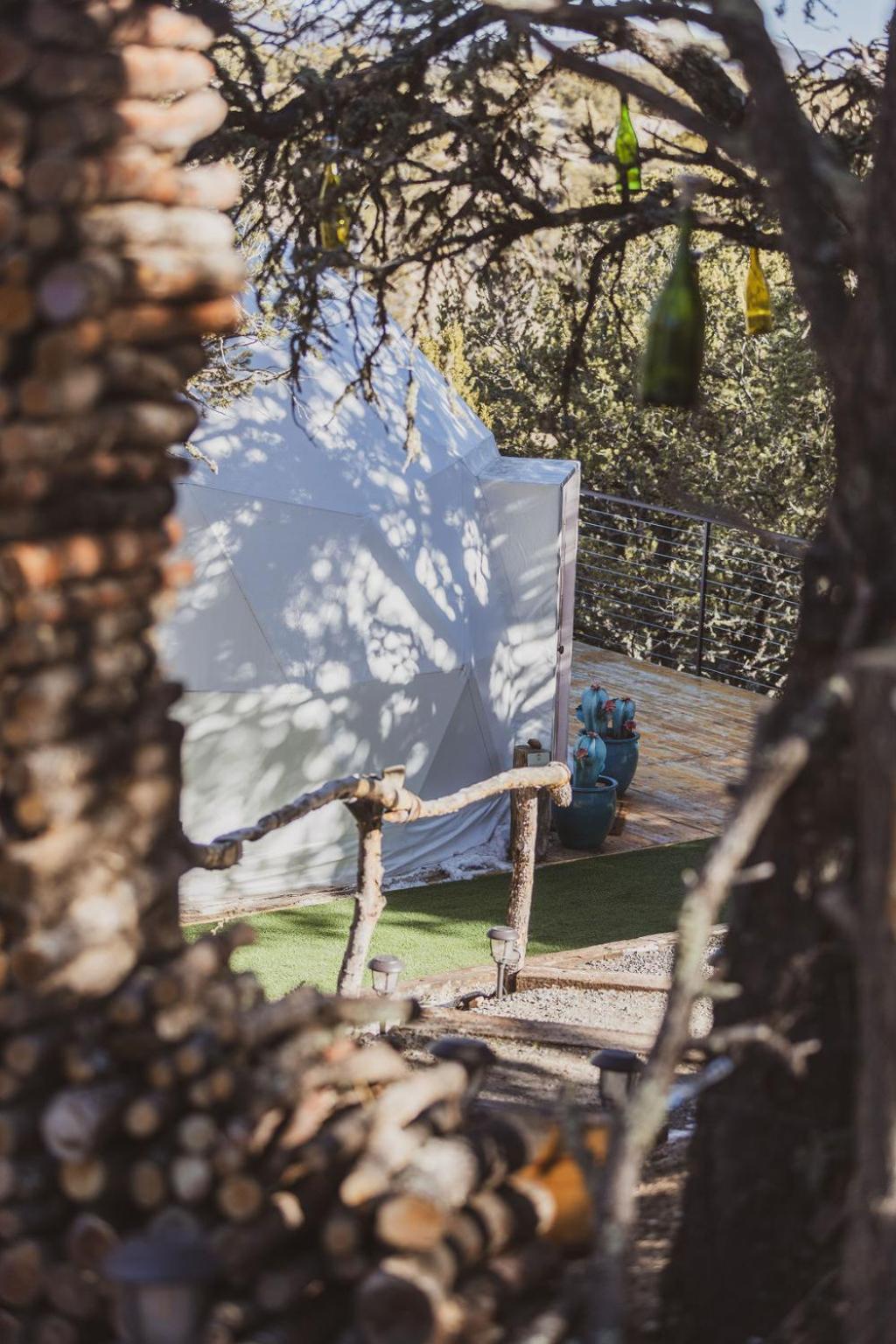 Zia Geo Dome At El Mistico Ranch, Glamping Villa Nogal Exterior photo